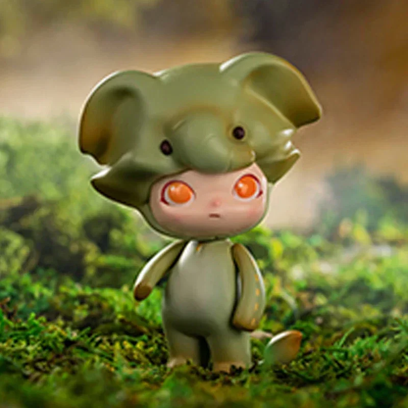 Caja ciega de la serie de animales perdidos Pop Mart Dimoo, bolsa de adivinación, caja misteriosa, juguetes, figura de Anime, muñeca, adornos de escritorio bonitos, colección de regalos