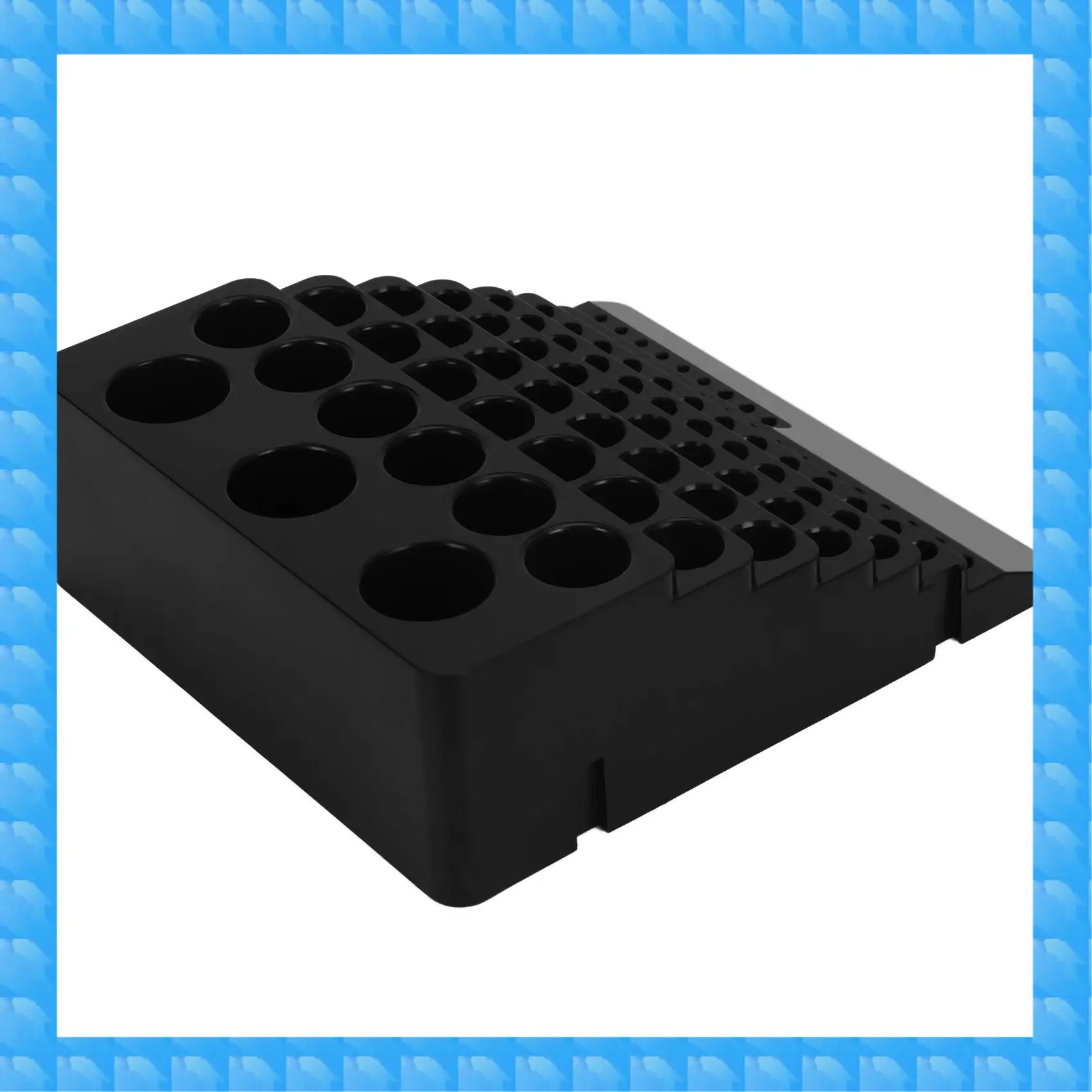 ETRT 2X Drill Bit Storage Box Milling Cutter Saving Space Drill Finishing Holder Organizer Case Box