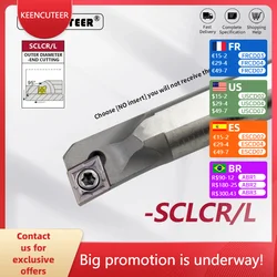H08K-SCLCR H12M-SCLCR H14N-SCLCR H25S-SCLCR High speed steel turning tool -SCLCR -SCLCL Cutter Bar CNC Lathe Bar Turning Holder