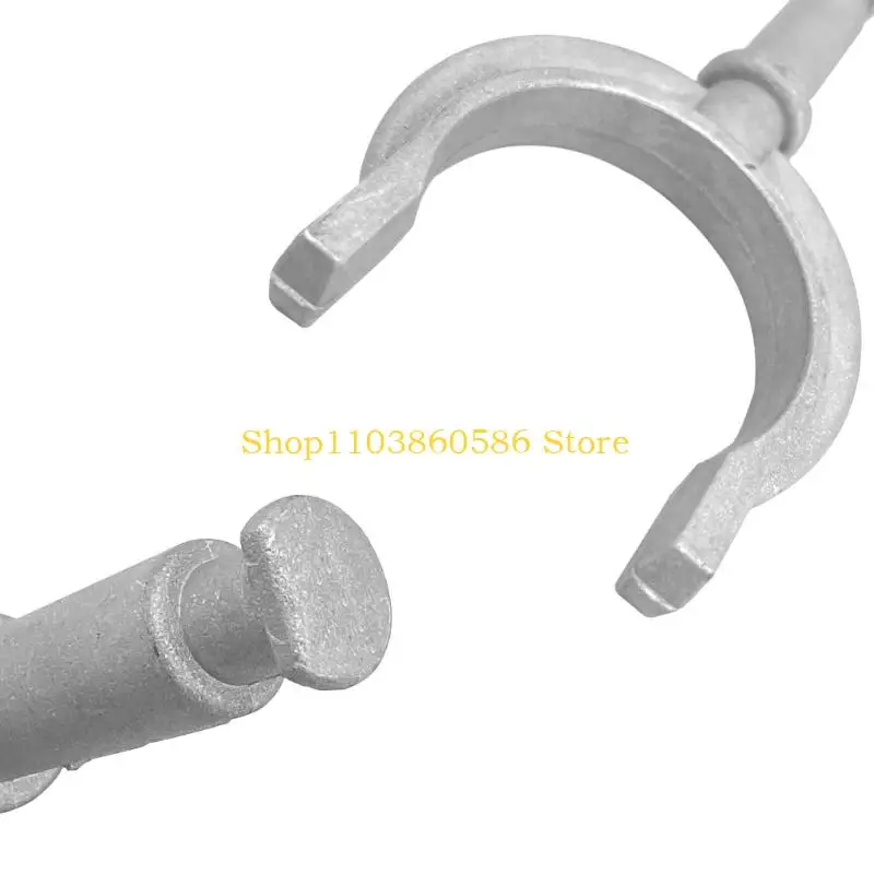 242A Oar Storage Support Bracket for Boats, U-Shaped Aluminum Cradle With Mounting Stem for Marine Yatch Hardware Use
