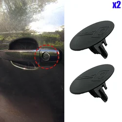 2PCS For Audi A4 B6 B7 2000 2001 2002 2003 2004 2005 2006 2007 2008 Car Door Handle Lock Keyhole Cap Plug Prevent Blockage