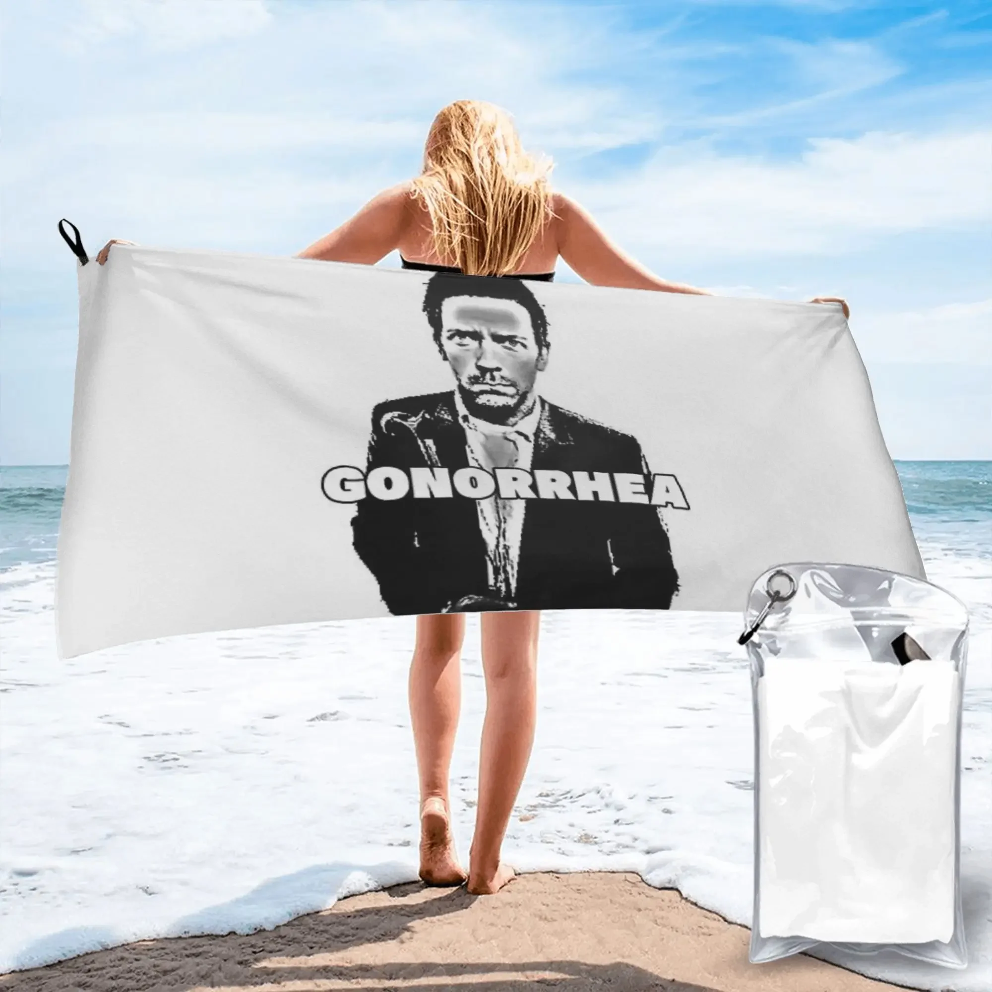 

House MD Beach Towel Soft Microfiber Quick Dry Absorbent Quick Towels For Yoga