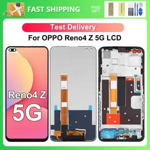 Bilashmart OEM OPPO Reno4 Z 5G 6.57''Reno4 Z CPH2065 LCD Display Touch Screen Digitizer Assembly Replacement