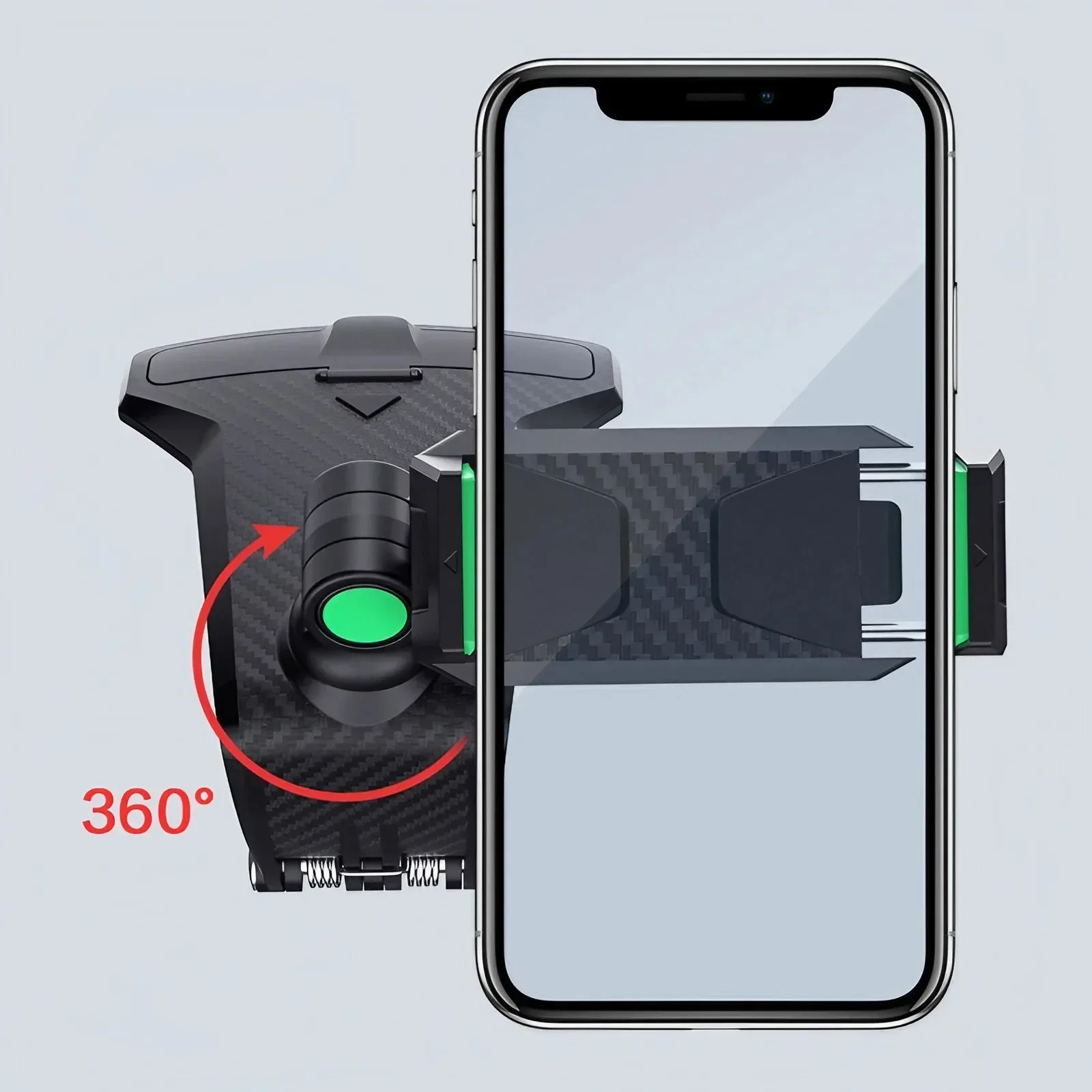 حامل هاتف السيارة العالمي للوحة القيادة، حامل عرض GPS سهل التركيب، حامل دعم أمامي للسيارة