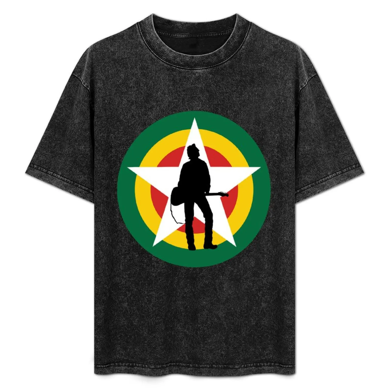 Joe Strummer Star T-Shirt Comfortable Basic Crew Neck Tee
