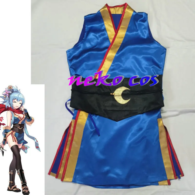 Nekocos Ragnarok Online Ninja Cosplay-Kostüm, Kleidung in Sondergröße