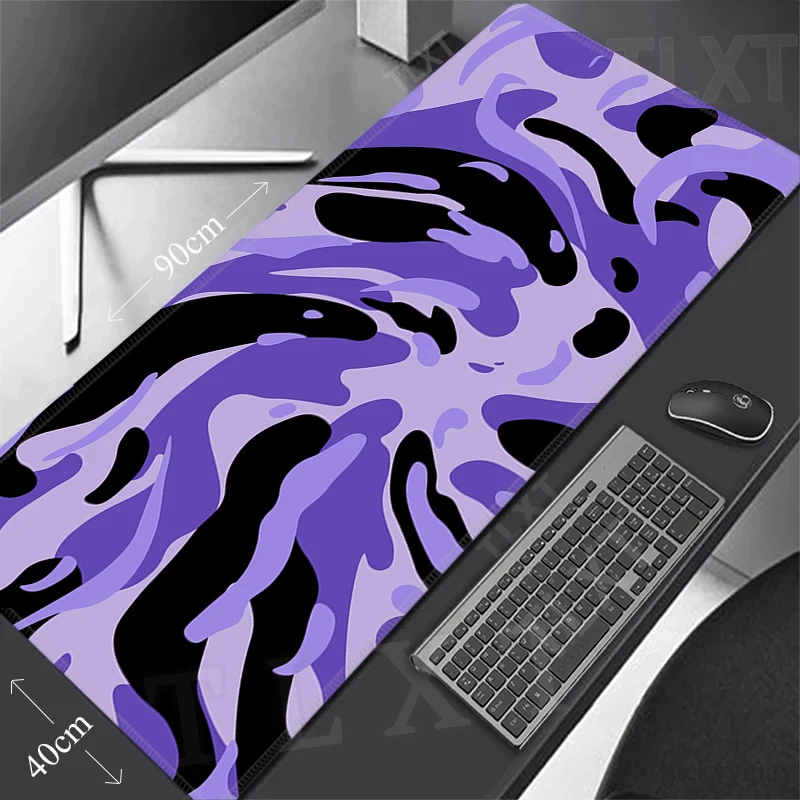 Large Mousepad Gamer Mousepads Abstract Keyboard Mat Desk Rug Strata Liquid Pc HD Desk Mats Company Mouse Pad For Gift