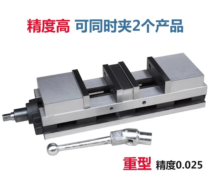 Table vice for heavy duty double opening grinder