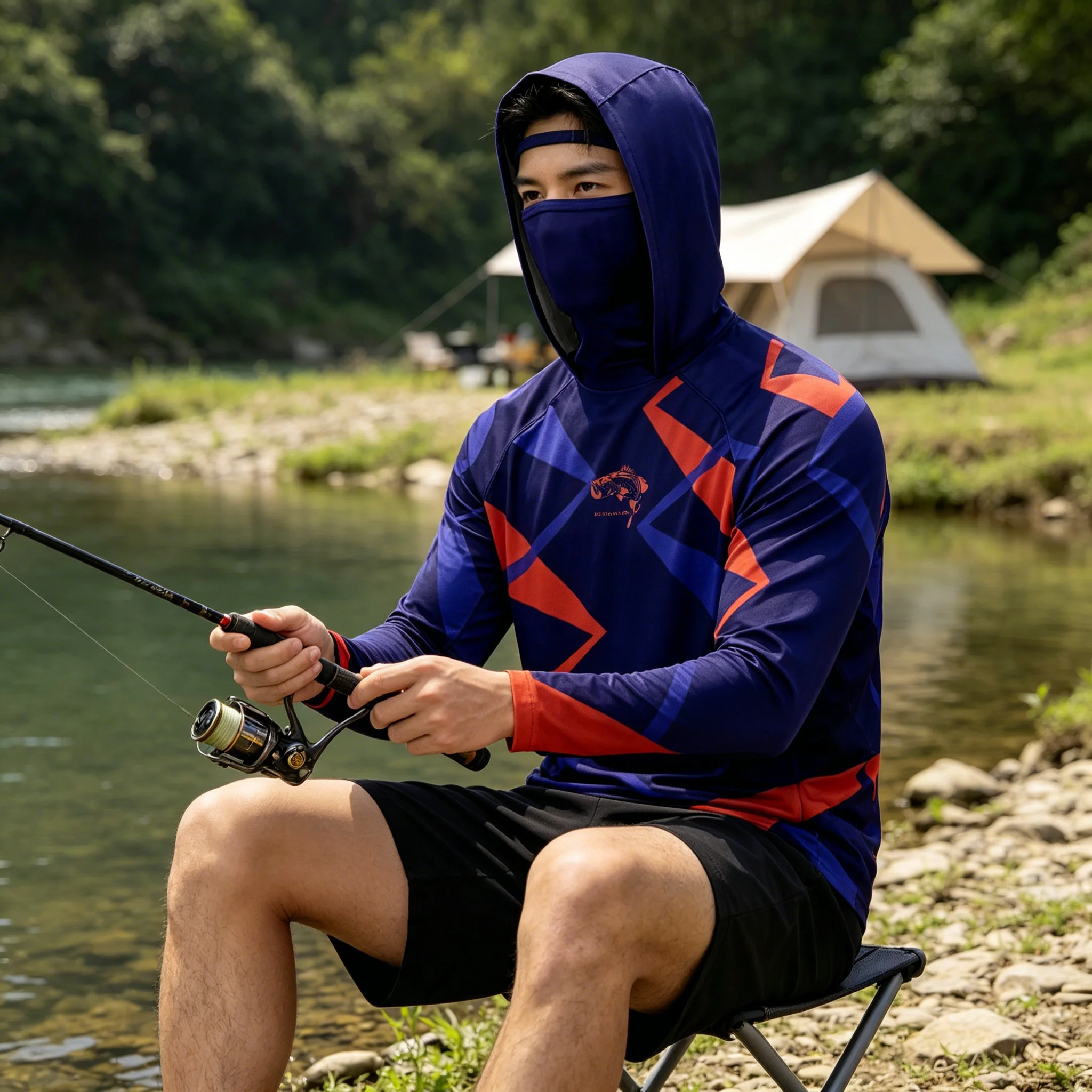قمصان صيد رجالية بأكمام طويلة  - مراجعة Rash Guard Long Sleeve وسعره