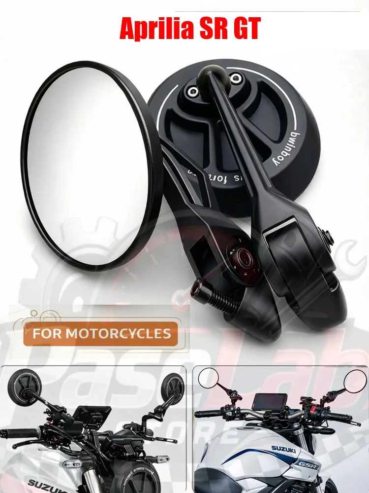 For Aprilia SR GT 200 SR Max250 300 125 APR300 SXR 125 motorcycle accessories rearview mirror wind wing side rear view reversing