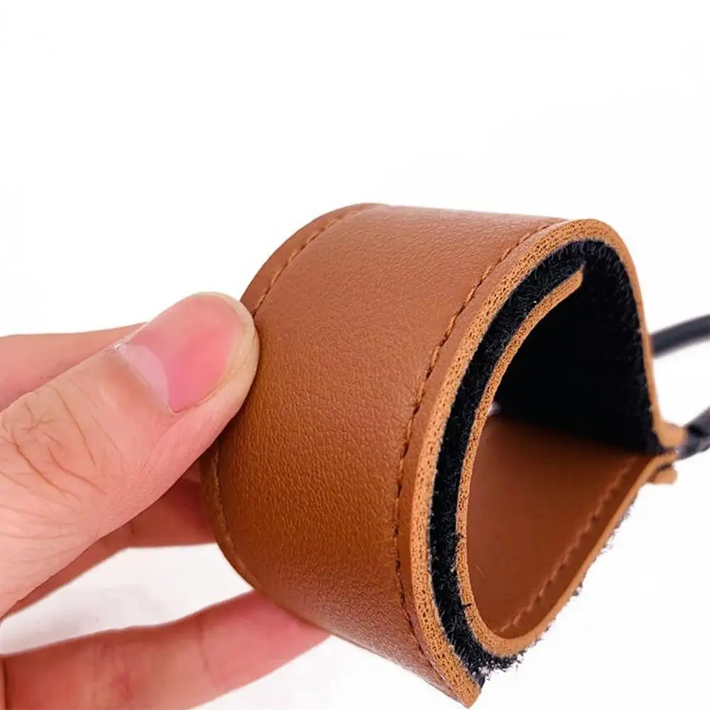 

Durable Stroller Hook Baby Stroller Hook Set with Faux Leather Fastener Tape Diaper Bag Hanger Grocery Shopping Clip for Prams