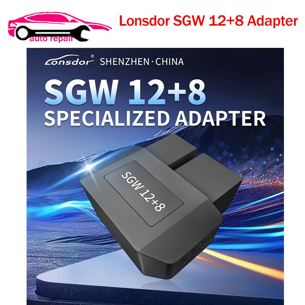 

2024 Newest Lonsdor SGW FCA 12+8 Special Adapter Supported Key Programmer Diagnostic Tool Not Limited to Lonsdor Products