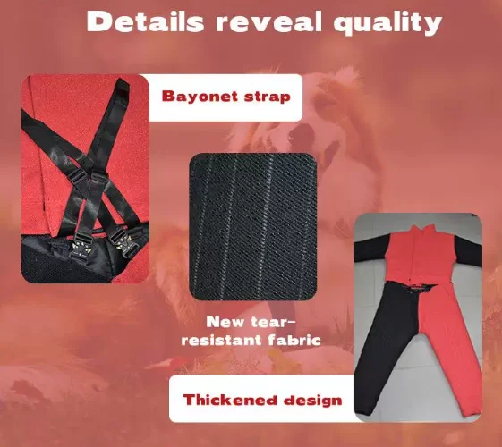 Receive   high-quality dog training bite suits, safety protective suits