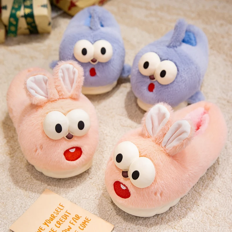 

Забавная серия с большими глазами, плюшевые тапочки, каваи, животное, собака, кукла, кролик, кошка, акула, игрушка, кит, мягкий подарок для детей, друзей