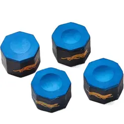 Good Friction Billiards Chalk Strong Viscosity Wear-resistant Billiards Accessories Octagon Blue Table Tennis Supplies
