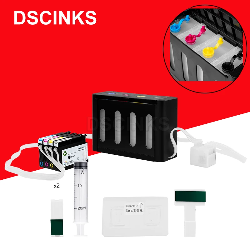 For hp 952 953 954 955 CISS with ARC chip For HP OfficeJet Pro 7720 7730 7740 8210 8218 8710 8715 8718 8720 8725 Printer
