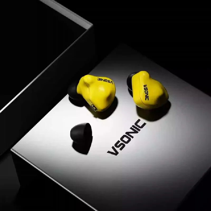 VSONIC 아이스 마운틴 플래그십 에디션 HIFI 유선 헤드폰은 높은 외관 수준과 뛰어난 음질을 특징으로 합니다.