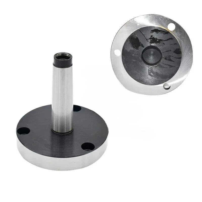 80mm 100mm 125mm 160mm 200mm 3 Jaw 4 Jaw Chuck Adapter Rotary Type Taper MT2 MT3 MT4 MT5 Lathe Chuck Shank Flange