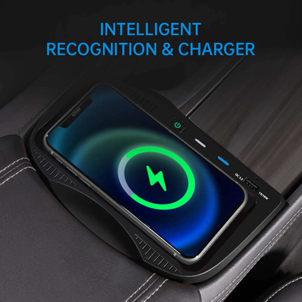 Wireless Car Charger for Buick LaCrosse 2016-2025 - Fast Charging Accessory Compatible with Xiaomi And iPhone Phones
