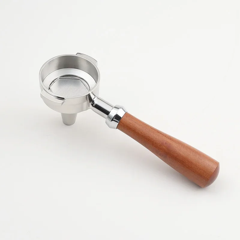 

Coffee machine tea extraction handle 58mm, Aibao universal E61 Gemini rocket with bottom stainless steel solid wood handle
