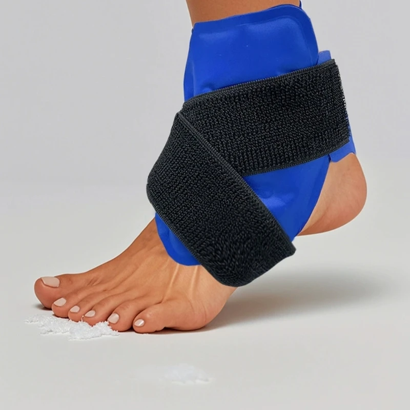 قابلة لإعادة الاستخدام الباردة الساخنة هلام حزمة الانتعاش مرنة الكنتوري تصميم النايلون الملمس مناسبة للركبتين المرفقين الكبار الاطفال استخدام 69HD