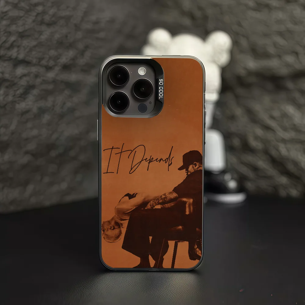 Coque de protection couleur IMD pour iPhone 12, 11 13, 14, 15, 17, Max Pro Plus, Mini, chanteur e-ella Mai, vous avez toujours me l'aimer