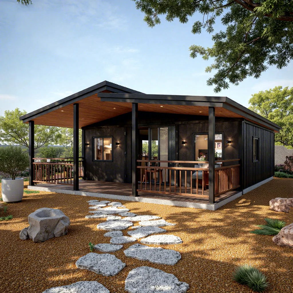 Customized 1 2 3 Bedroom Modular Container House Prefabricated With Shower And Kitchen REMOTE Customized Prefab Tiny Small