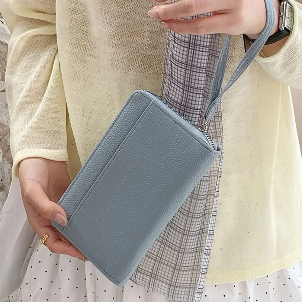 

RFID Travel Passport Bag Anti-theft Pu Leather Passport Wallet Waterproof Zipper Credit ID Card Ticket Holder Travel Accessories