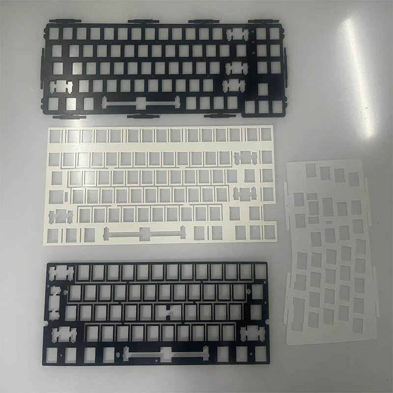 Keyboard Positioning Plate Customized PC PP POM FR4 POM Carbon Fibre Plate for Mechanical Keyboard Accessories