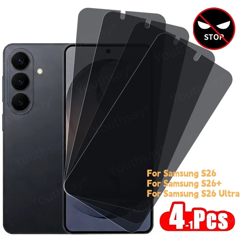 For Samsung Galaxy S26 Privacy Screen Protector Tempered Glass Anti-spy Glass Samsung Galaxy S26 Ultra Phone Anti Peeping Film
