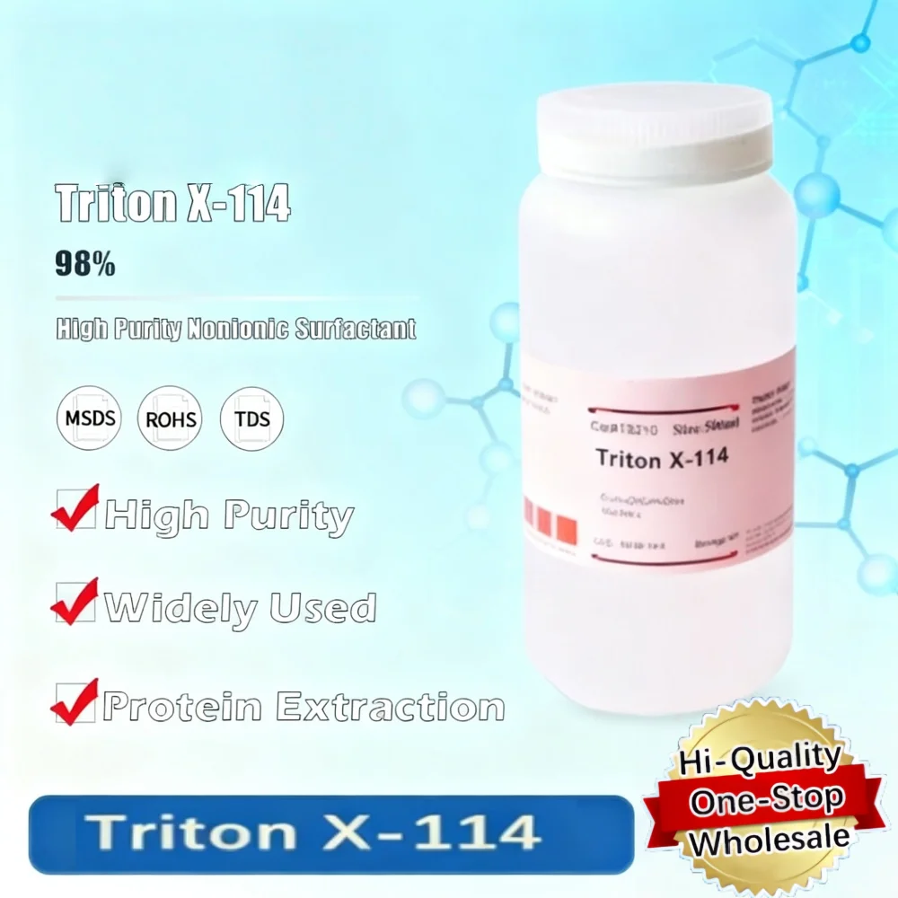 Triton X-114 98% For Surfactant Applications And Biochemical Research Original Product