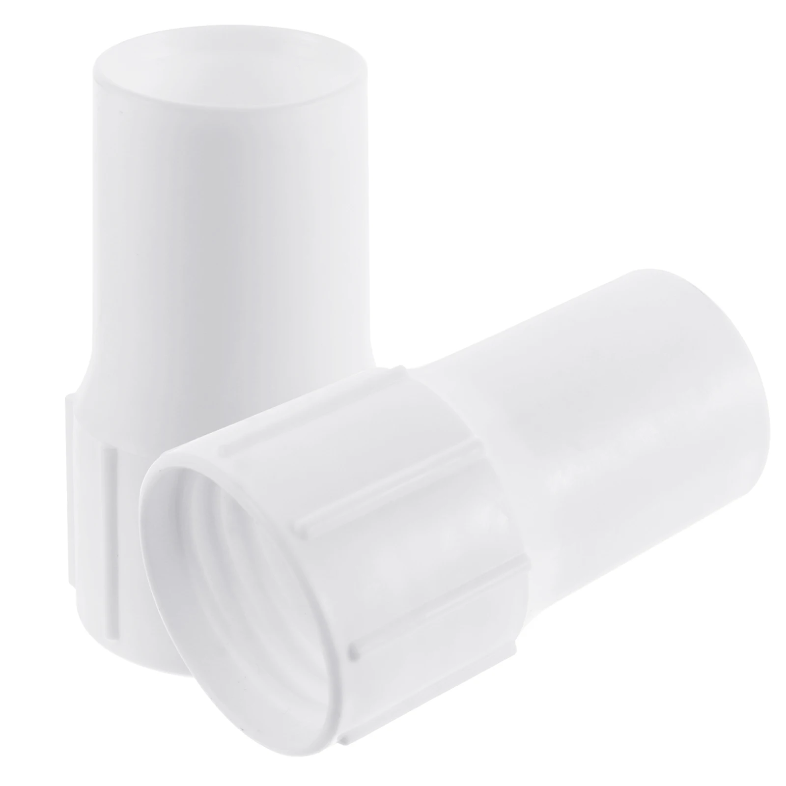 

2 PCS Hose Swimming Pool Sewage Interface Skimmer Inlet Connector for Vacuum Adapter White