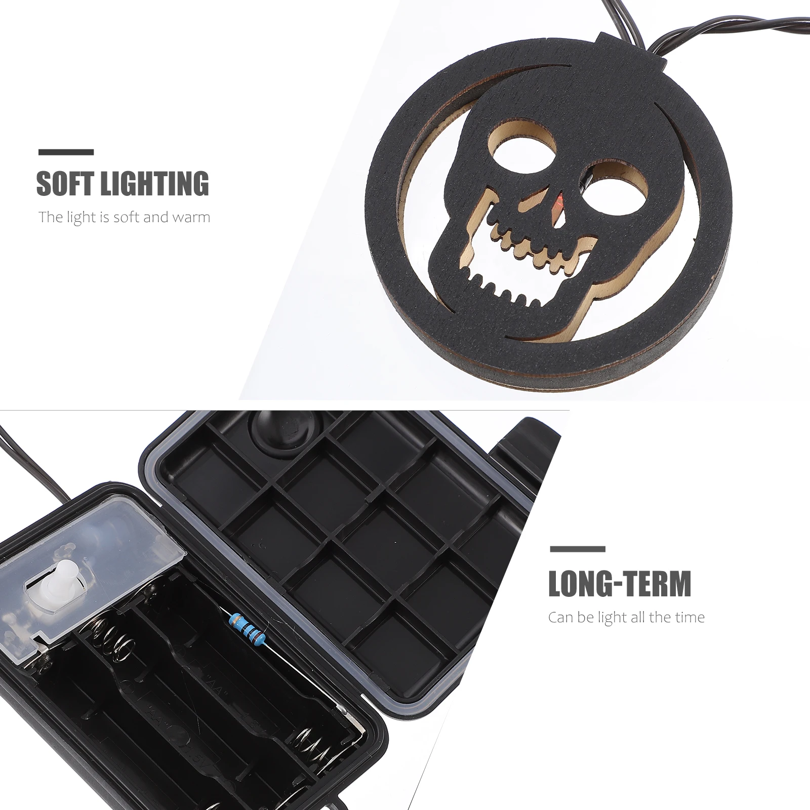 

Halloween Party Supply Layout Light Colored Decoration Post PC Creative Festival Lamp