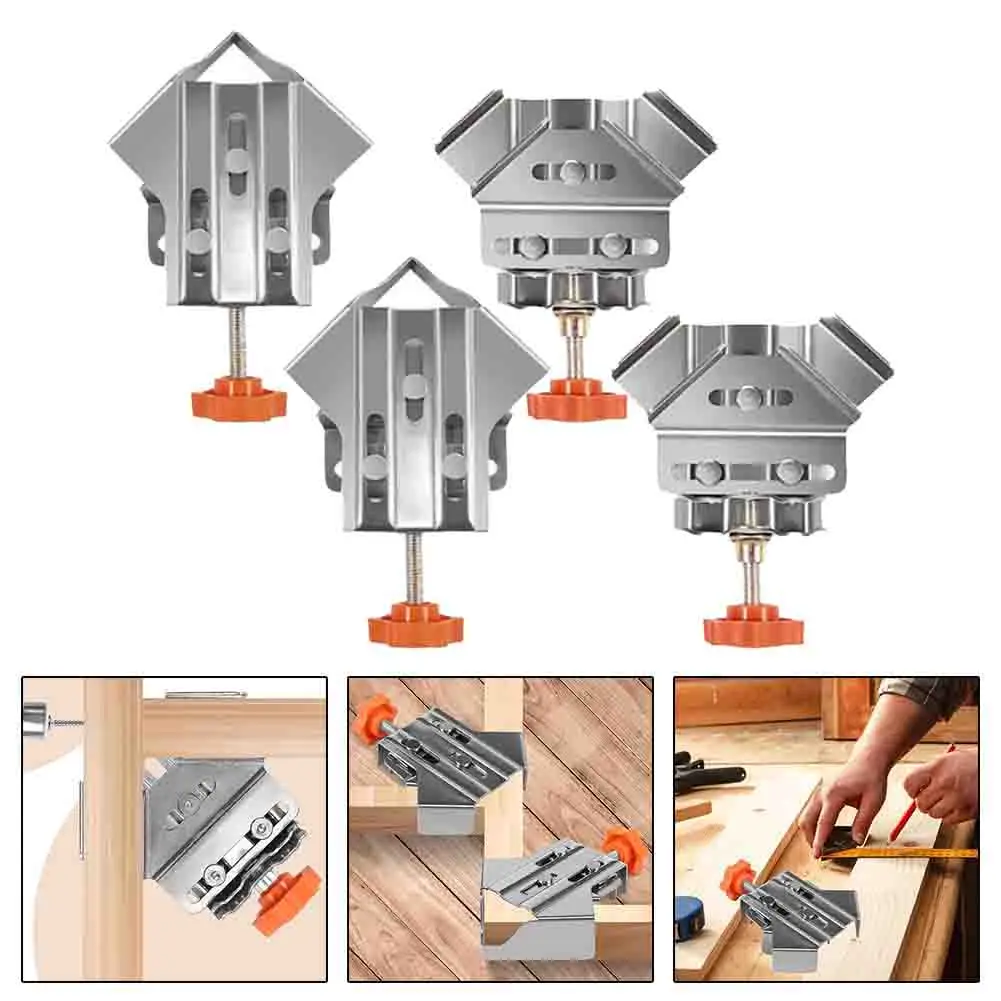 Edelstahl Ecke Klemme T-förmigen Rechtwinklig Spann Werkzeuge Für Holz Hand Werkzeuge Carpenter Werkzeug Zubehör