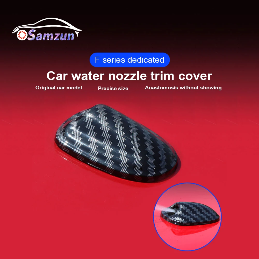Car Accessories Wiper Water Spray Cover Hook Glass Nozzle Case For MINI Cooper One S JCW F54 F55 F56 F57 F60 Countryman Clubman