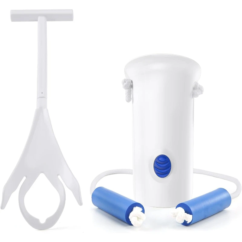 

Jellas 4.6 Inch Wide Sock Aid Kit - Long Rope Assist Device for Seniors, Limited Mobility, Post-Surgery | No Bend Sock Helper &