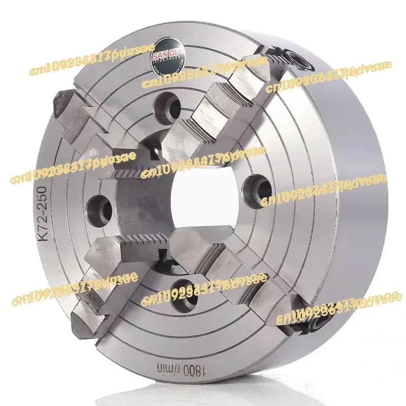 NEW K72-250   4 Jaw Independent Chuck Lathe SANOU Brand  for Bench Lathe