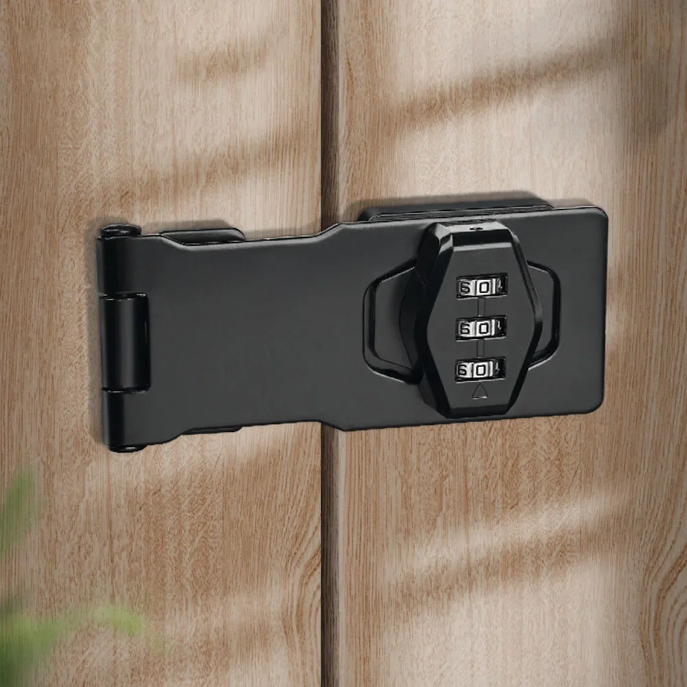 Cabinet Password Lock Drawer Lock 3-Digit Combination Password Lock Security Door Bolt Anti-theft Household Cabinet Hardware image 4