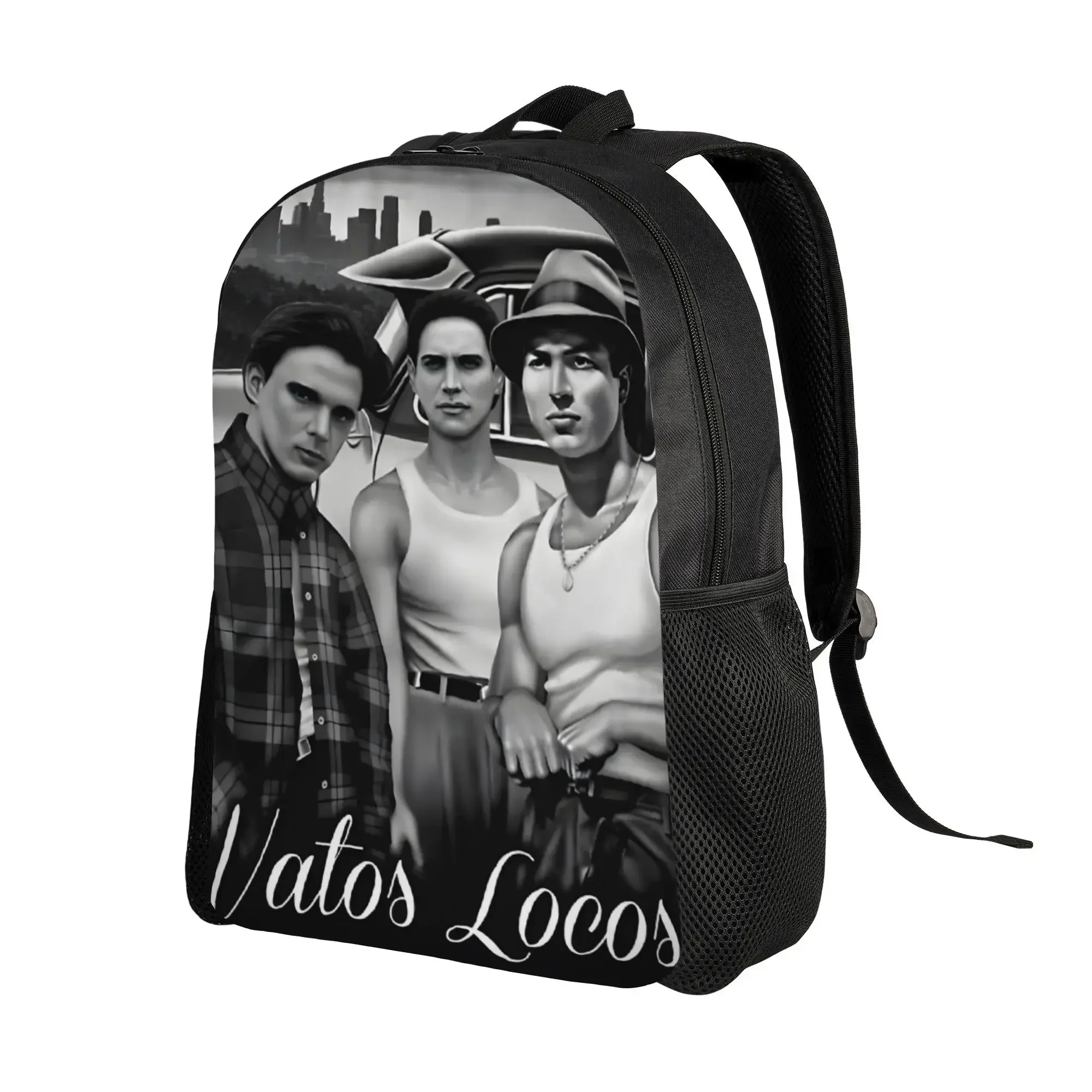 Custom Bag ZLIENSZUS Retro 90s Gangs Movies Themed Backpack Suitable For Students, Nostalgic Film Fan Gift, Carry For, College,