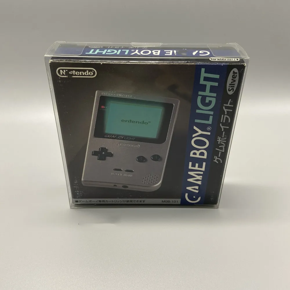 Collection Display Box For GBL/Nintendo GameBoy Light Game Storage Transparent Boxes TEP Shell Clear Collect Case