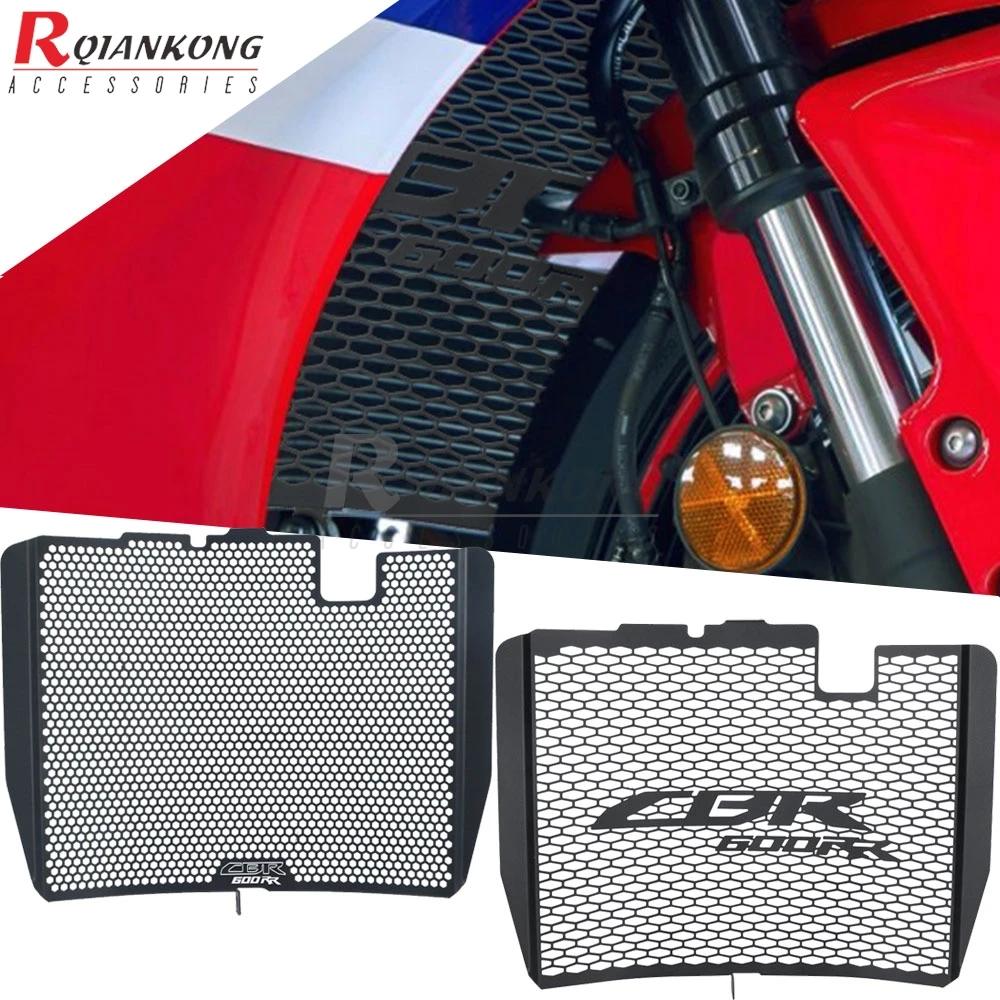 

Motorcycle Aluminum For Honda CBR 600 RR 2007-2024 CBR600RR ABS 2013-2024 2023 2022 2021 Radiator Grille Guard Cover Protector