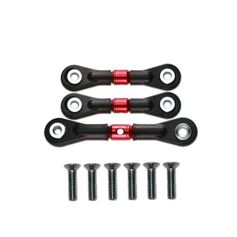 3 stücke Lenkung Link Stange Servo Stange für Tamiya TT-02 TT-02T TT02 TT02T 1/10 RC Auto Upgrade Teile Zubehör