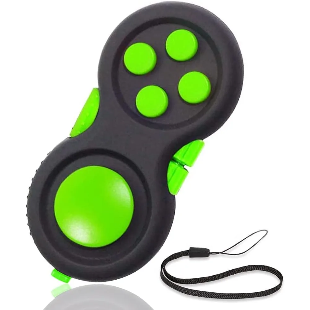 

Мини-кнопка-контроллер, игрушки для детей и взрослых с тревогой и аутизмом (зеленый), игрушки для снятия стресса для всех подарков