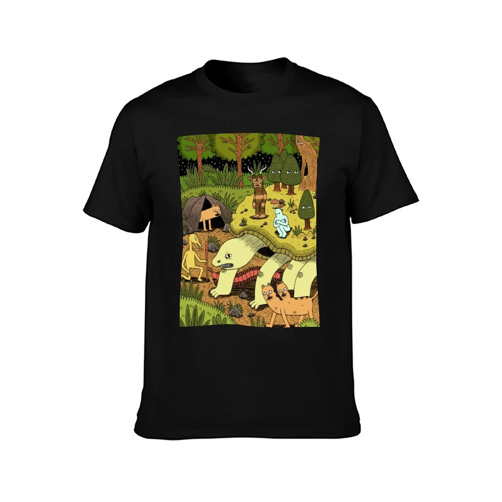 Giant Tortoise T-Shirt Plus Size Everyday Tee Shirt T-Shirt