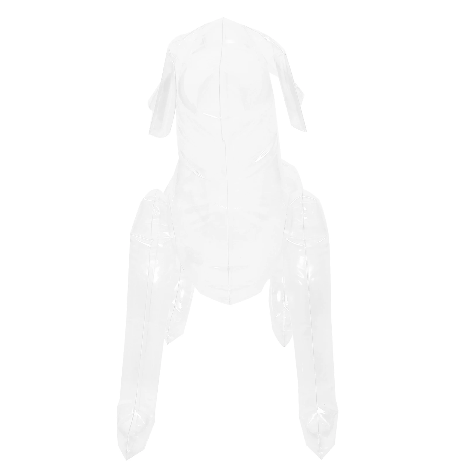 

Inflatable Dog Mannequin PVC Transparent Display Model Clothing Shop Pet Costume Decoration Stage Prop Standing Dog Clothes