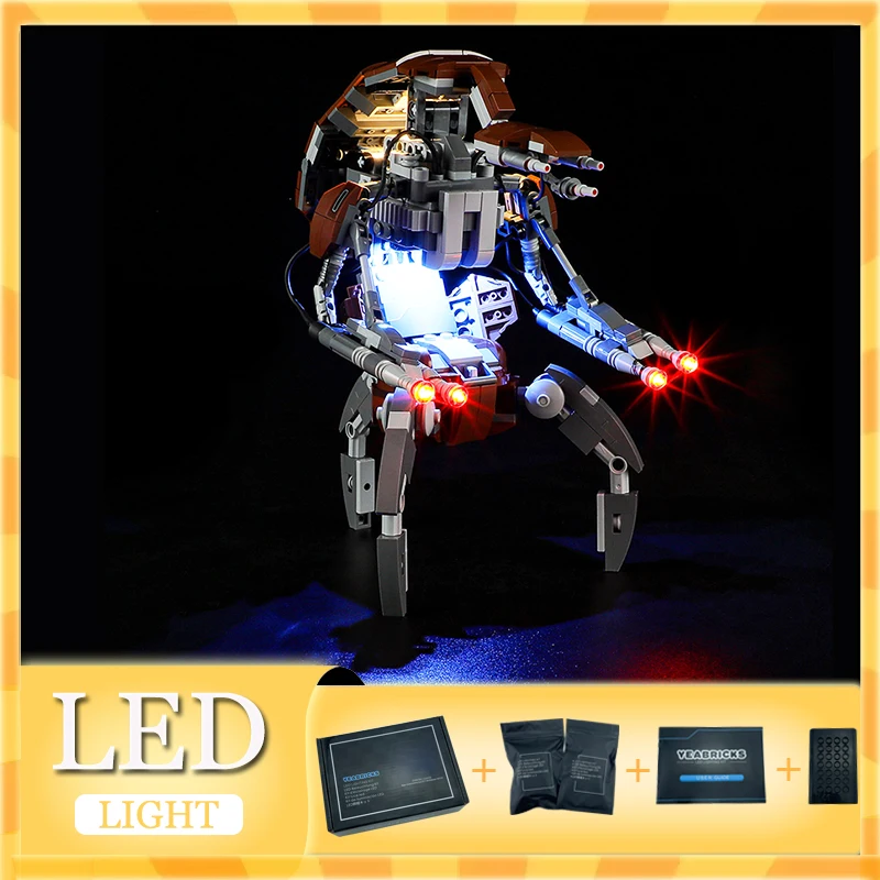 DIY LED Light Kit For LEGO 75381 Robot Building Block Set (Only LED Light,Without Blocks Model)