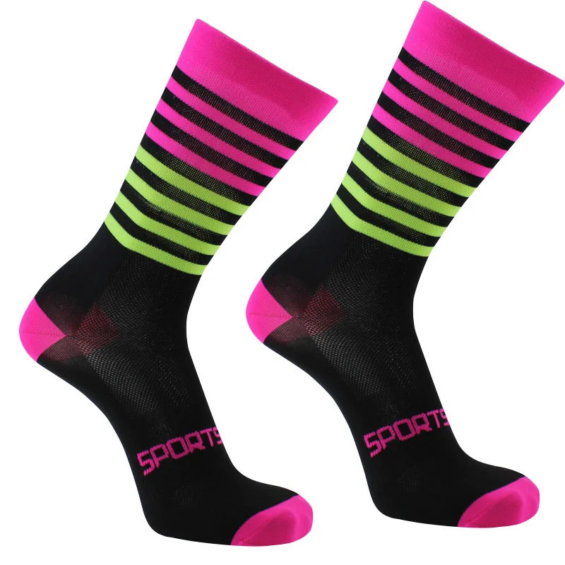 Socks Cycling Men 2022 Sport Breathable Women Professional Climbing Hiking Walking Running Socks