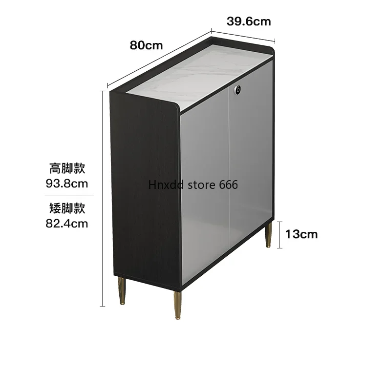 Shoe cabinet with lock door Outer cabinet household door