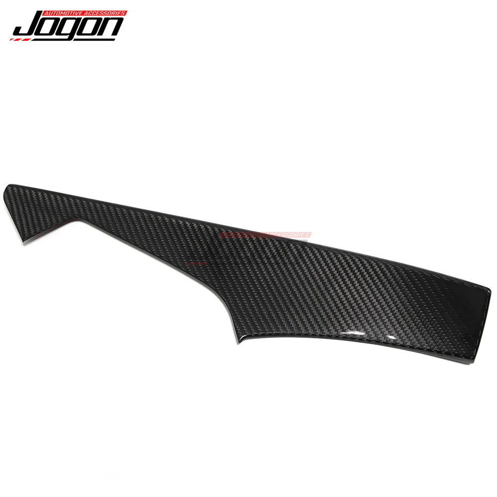 Carbon Fiber Trim For Chevrolet Chevry Corvette C7 ZR1 Z06 2014-2018 2019 Car Door Panel Armrest Cover Window Lift Switch Frame