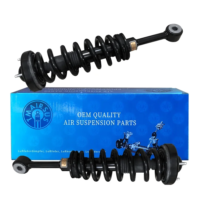 

One Pair Front Rear Air Spring to Coil Spring Shock Absorber Conversion Kit Set for Navigator Compatible with 2003-2006 Models